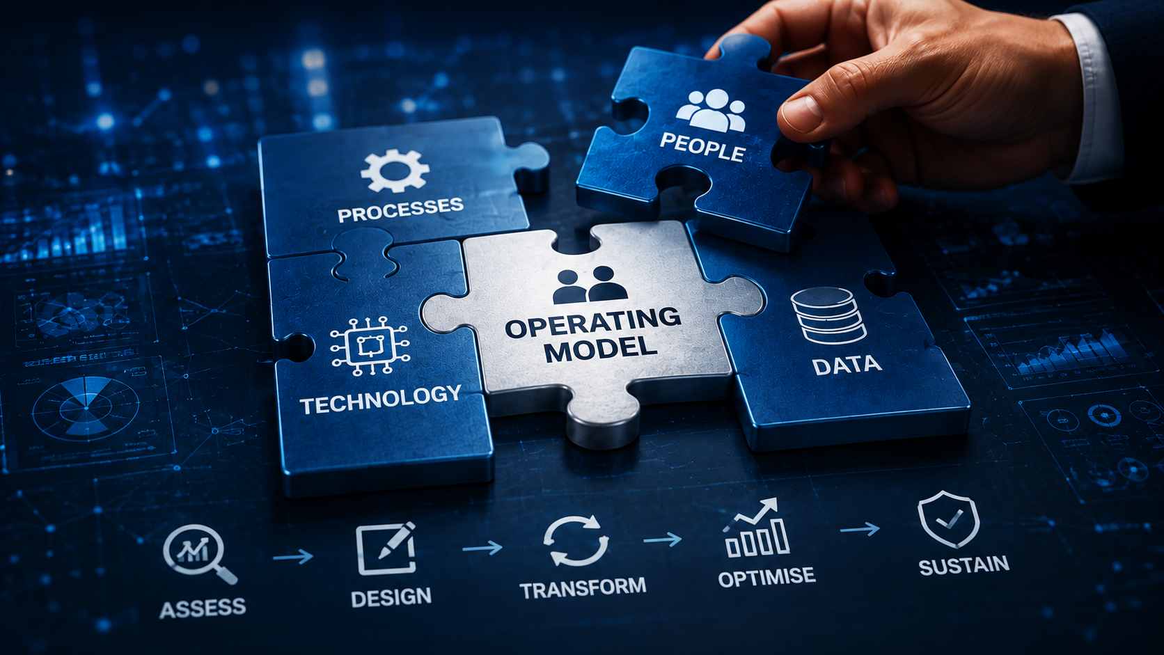 AI Governance and Operating Model Transformation case study